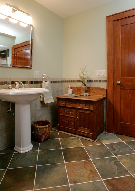 Craftsman Style Bathroom in Madison, WI
