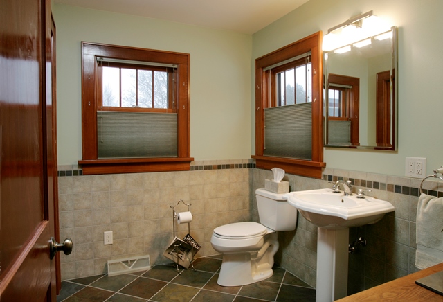 Craftsman Style Bathroom in Madison, WI